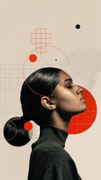 Captivadoras tendencias visuales de collage con diseño minimalista un enfoque elegante y moderno para la expresión creativa que mezcla simplicidad y sofisticación para una experiencia visual atractiva