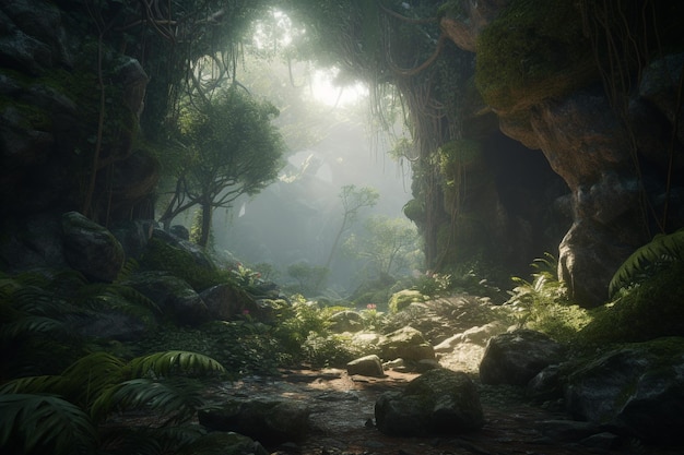 Captura de tela do jogo the jungle