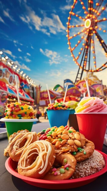 Foto captura la emoción de la cocina del carnaval