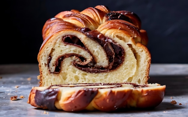 Captura la esencia de Babka en una fotografía de comida deliciosa