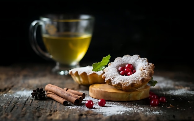 Captura la esencia de Mince Pie en una fotografía de comida deliciosa