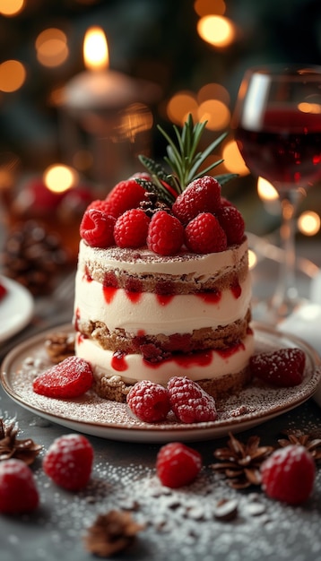 Capturando los alegres momentos de postre en el Día de San Valentín