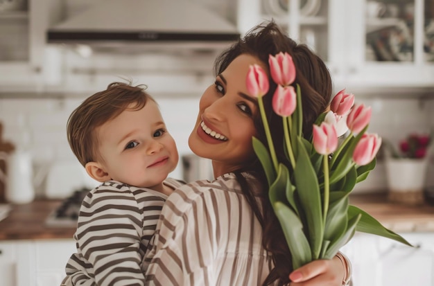 Capturando el corazón de la maternidad Momentos familiares atemporales para el Día de la Madre