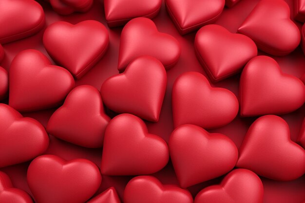 Capturando la esencia del amor en adorables imágenes del corazón del día de San Valentín generadas por Ai