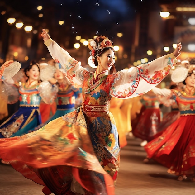 Capturando las vibrantes actuaciones de la danza cultural