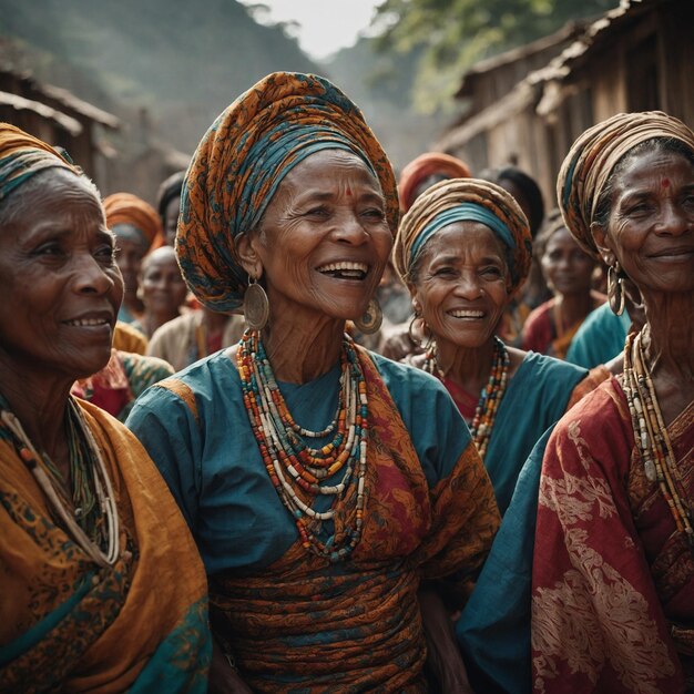 Capturar o espírito de empoderamento e celebração com imagens de alta qualidade de mulheres de diversos países