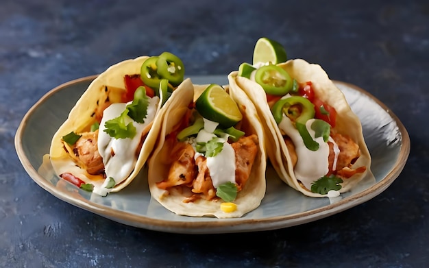 Capture a essência dos Fish Tacos em uma fotografia de comida deliciosa