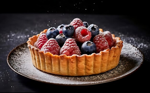 Capture la esencia de Fruit Tart Patisserie en una deliciosa fotografía de comida