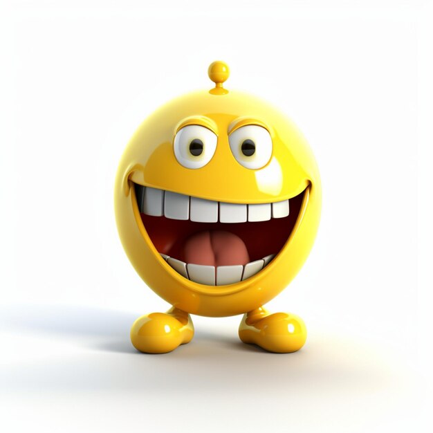 cara feliz emoji amarillo