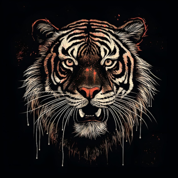 Cara de tigre