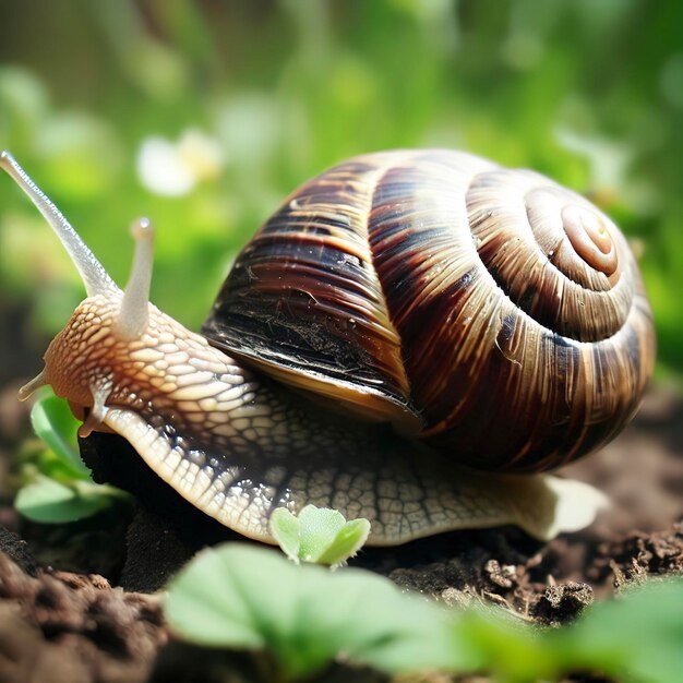 Caracol de jardín