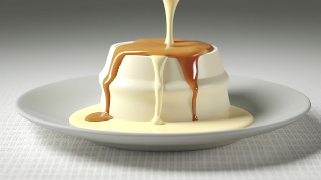 caramelo de panna cotta