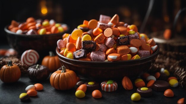 Caramelos de Halloween