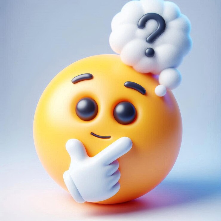 Foto las caras divertidas de los emojis en 3d