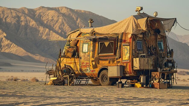 Caravana de los nómadas del desierto