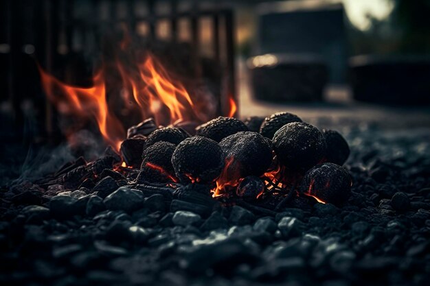 Los carbones negros están ardiendo IA generativa