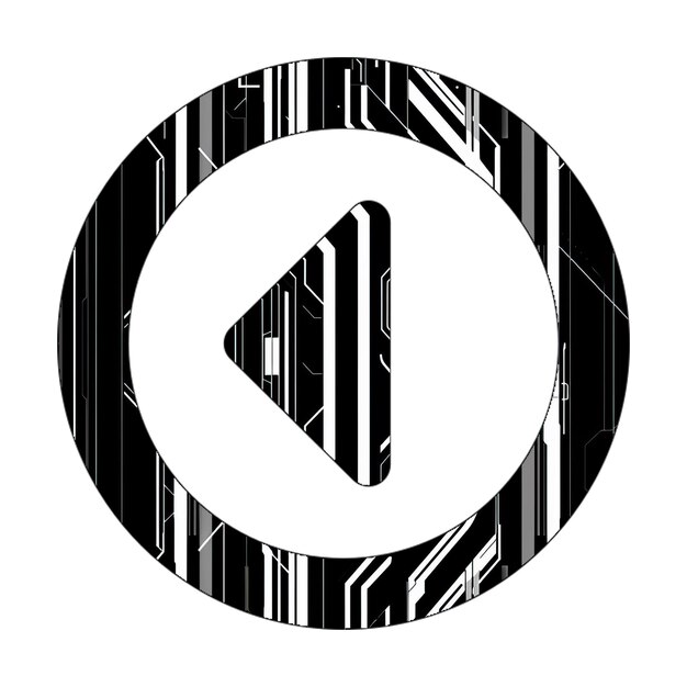 Caret Quadrat links Symbol schwarz-weiß Technologie Textur
