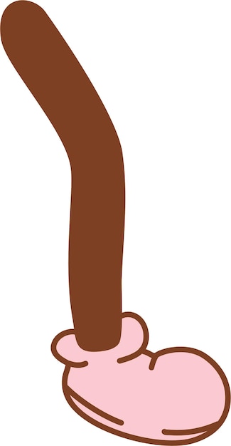 una caricatura de una chica con el número 3 en la pierna