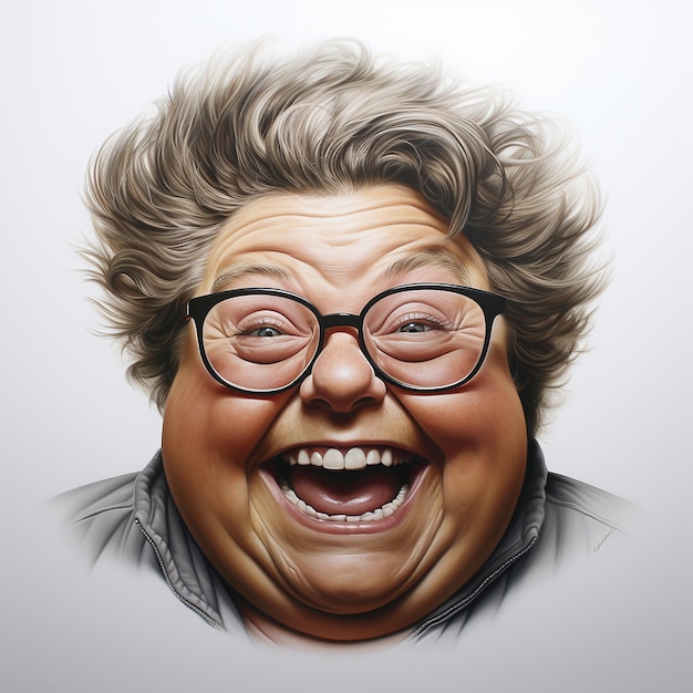 caricatura_retrato_mujer_gorda