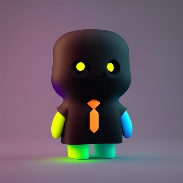 Carisma cromático Explorando los iconos de color de amplificador negro en las cosas cotidianas