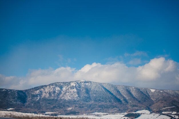 Foto carleton stjoseph mountain durante o inverno