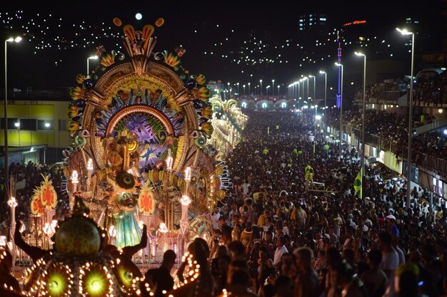 Carnaval do Rio de Janeiro proporção de ouro