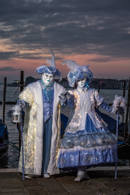 Foto carnaval de venecia italia