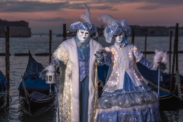 Foto carnaval de venecia italia