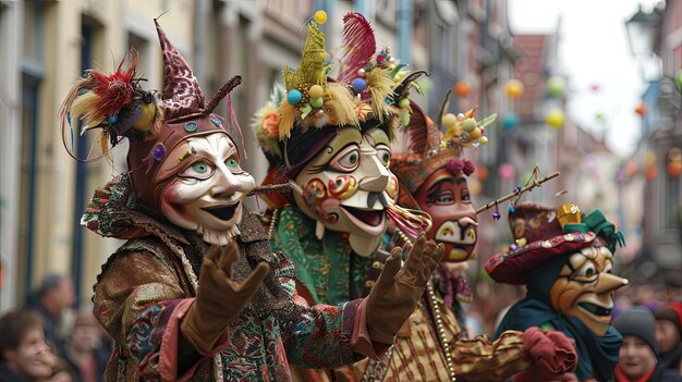 Carnavales de Binche Teatro de títeres y espectáculos de magia