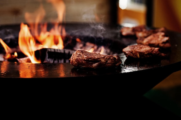 Carne De Bistec A La Parrilla