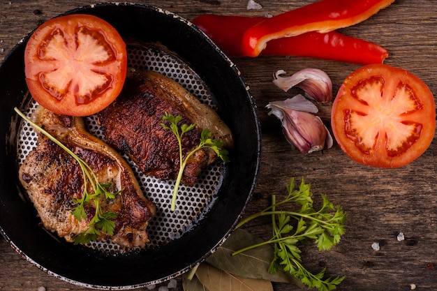 Carne de cerdo al horno