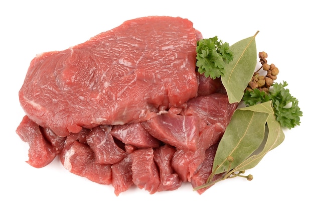 Carne com especiarias