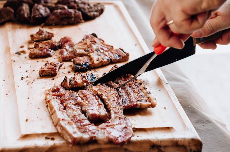 Foto carne de mão 'n'