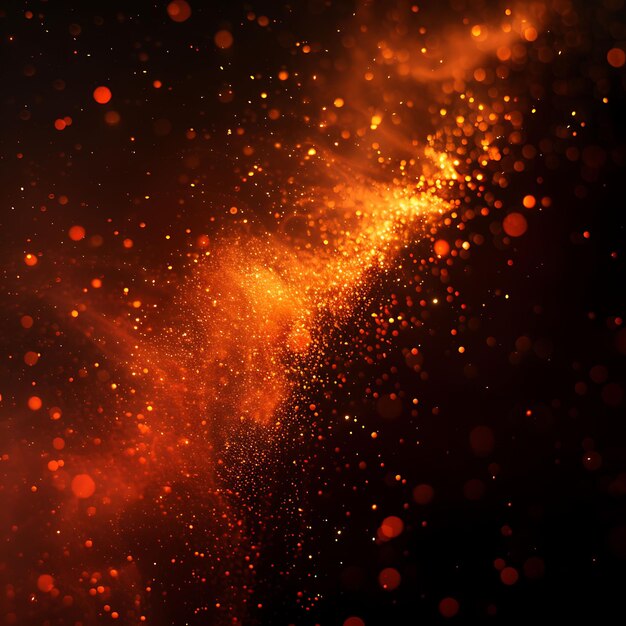 Carnelian Dust Flames mit rot-orange glühendem Staub Flame Pat Effect FX Texture Film Filter BG Art