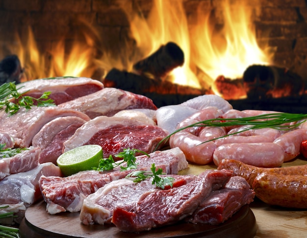 Carnes cruas