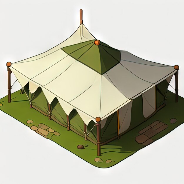 Carpa de camuflaje militar