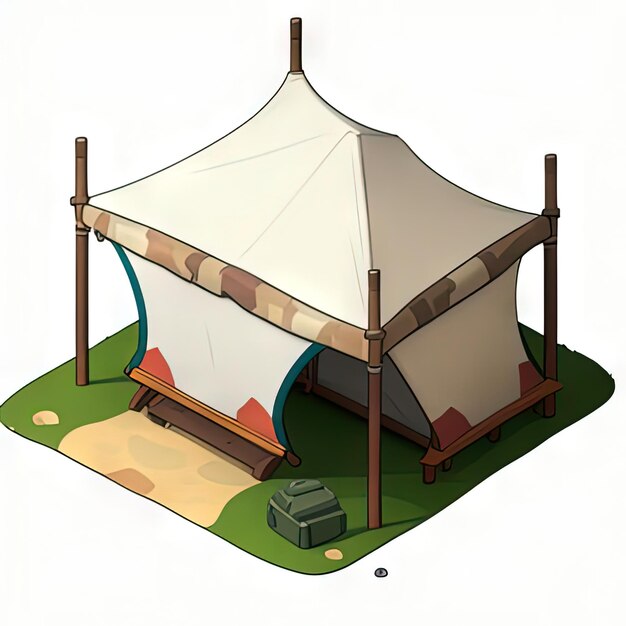 Carpa de camuflaje militar