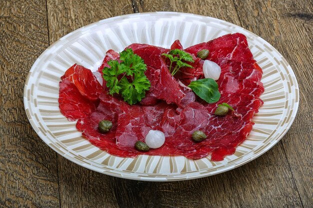 Carpaccio de carne