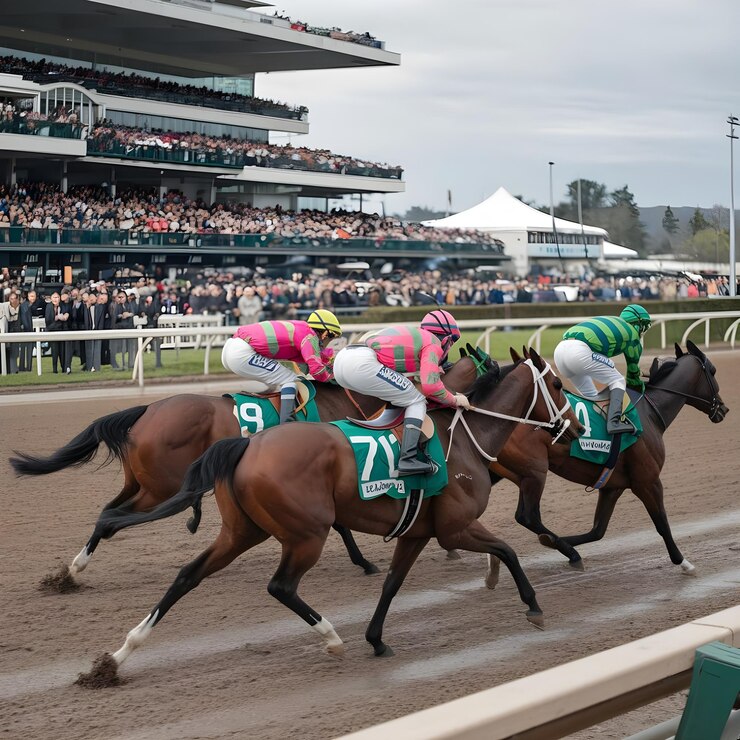 Las carreras de caballos