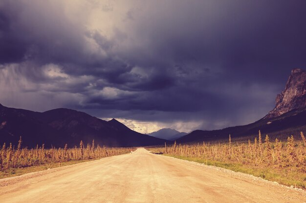 Carretera en Alaska, Estados Unidos