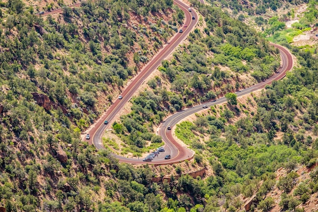 Carretera escénica en Utah