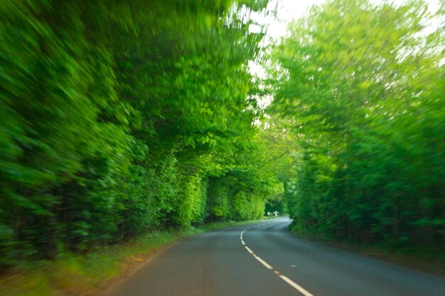 Carretera en Inglaterra. mayo de 2011.