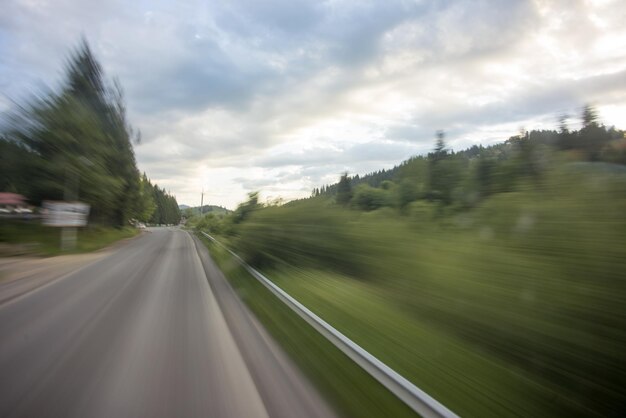 carretera de montaña