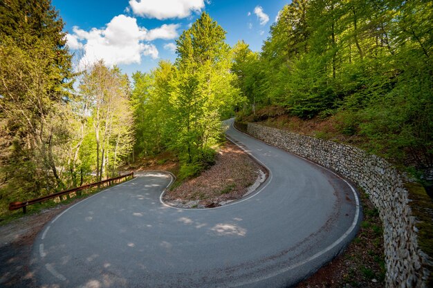 carretera de montaña