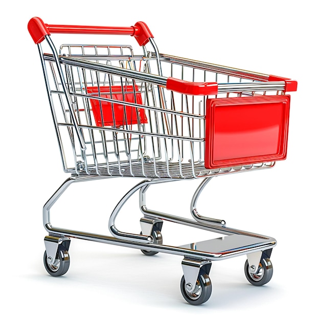 Carrito de compras con mango
