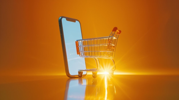 Carrito de compras del mercado