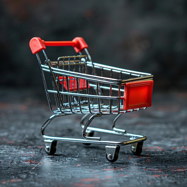 un carrito de compras con la palabra " 3 " en él