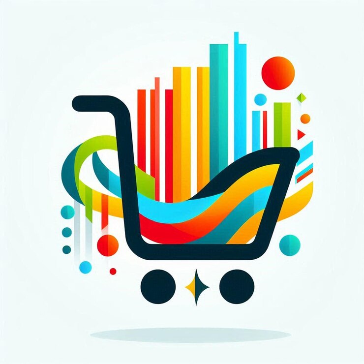 Foto el carrito de compras