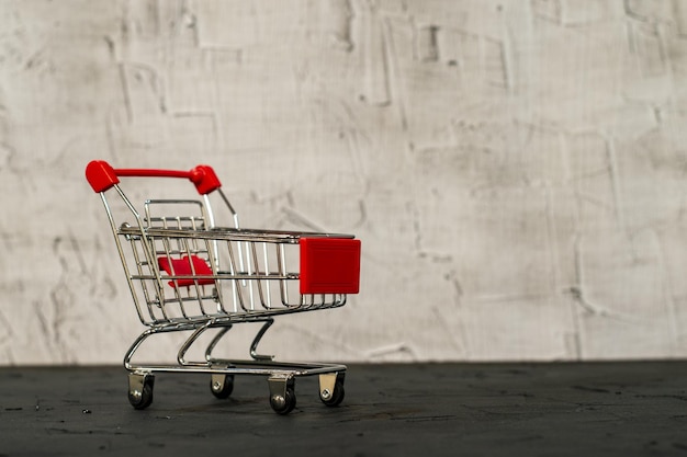 Carrito de compras de supermercado