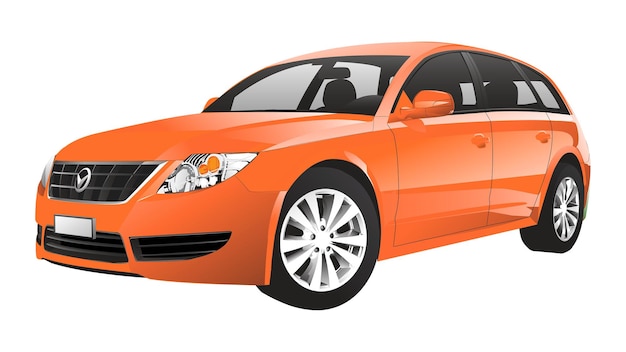 Carro 3D png veículo fundo transparente